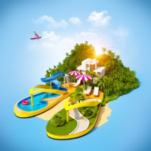 Deniz Palmiye ve Tatil - 721